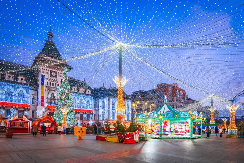 Advent Krajova - Otkrijte čaroliju ovog istorijskog grada Rumunije, idealno smeštenom između Dunava i Karpata. Uživajte u tradiciji, kulturi i prazničnom duhu!